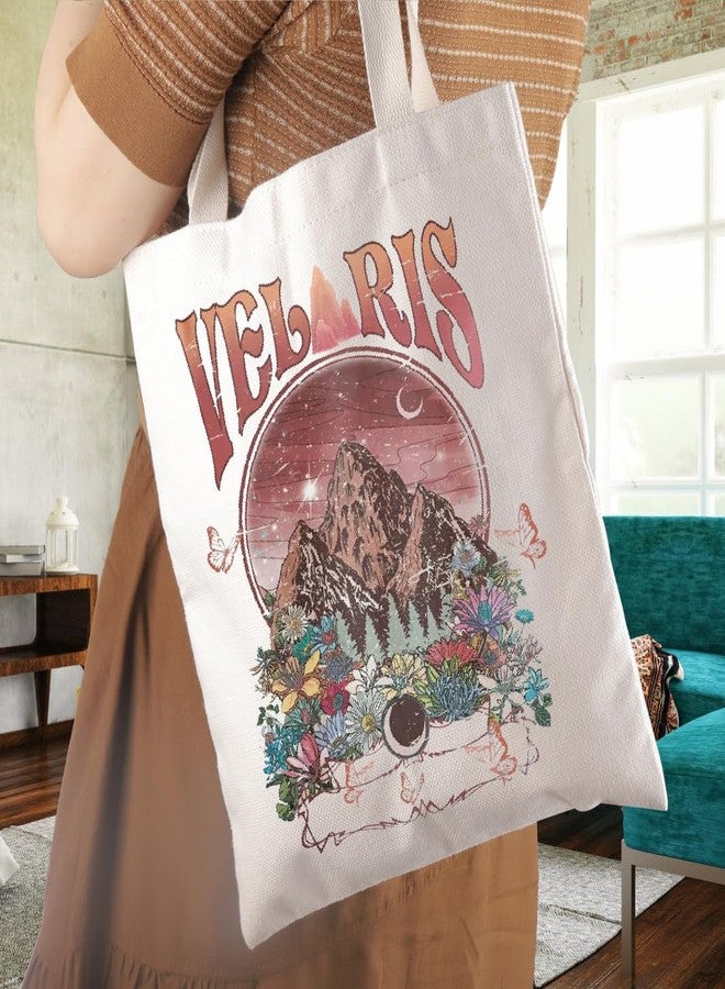 WCGXKO Book Lover Gift Literature Themed Tote Bag Book Bag Bookworm Merch - Image 3