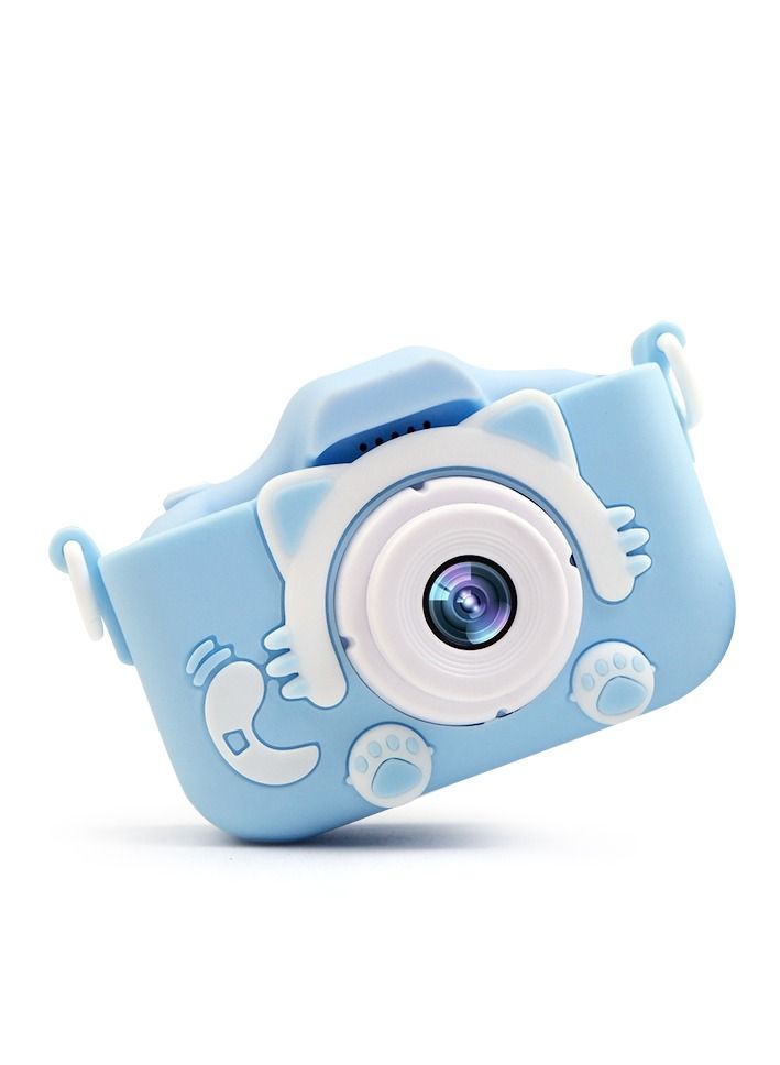 GULFLINK كاميرا اطفال للبنات والاولاد ازرق - Image 1
