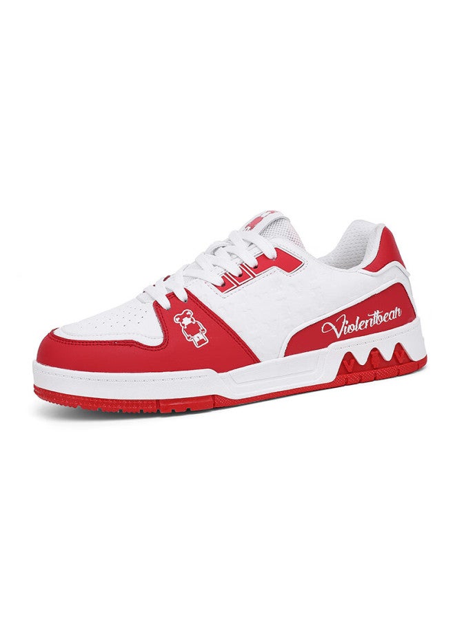 Violentbear Men's Shoes, Winter New Style Sneakers, Casual Shoes, Warm Cowhide, Height-increasing Trendy Shoes, Couple's Shoes, Versatile Footwear For Me - Image 2