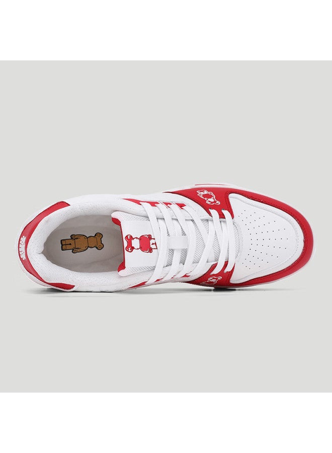 Violentbear Men's Shoes, Winter New Style Sneakers, Casual Shoes, Warm Cowhide, Height-increasing Trendy Shoes, Couple's Shoes, Versatile Footwear For Me - Image 3