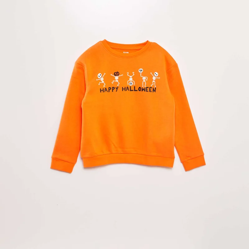 Kiabi Sweatshirt - Halloween Orange