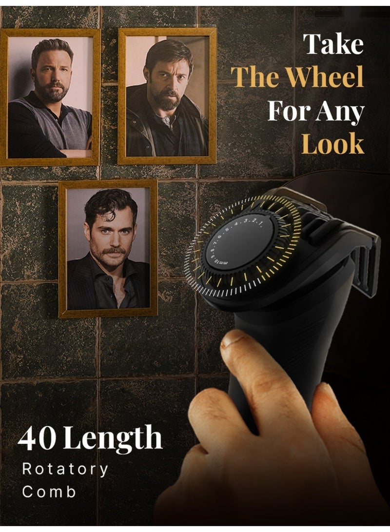 MENHOOD 12 in 1 True Multi Groomer for Men | Proprietary Skin Protection Technology All-in-One Trimmer | Waterproof IPX7 - Image 5