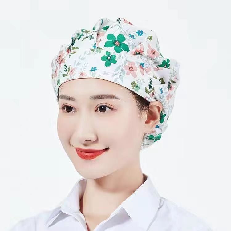 Chef Hat For Women, Kitchen Work Hat, Catering Hat, Anti-Oil Smoke, Adjustable For Men And Women, Cooking Hat, Restaurant Canteen Hat, Custom Embroidery - Image 1
