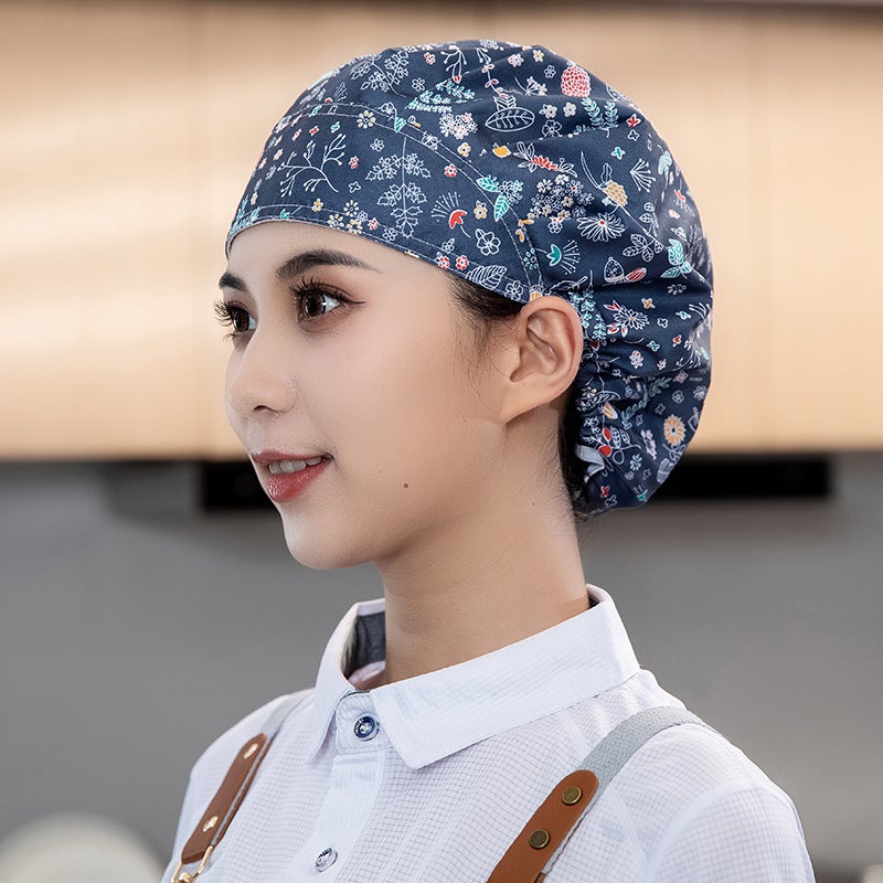 Chef Hat For Women, Kitchen Work Hat, Catering Hat, Anti-Oil Smoke, Adjustable For Men And Women, Cooking Hat, Restaurant Canteen Hat, Custom Embroidery - Image 5