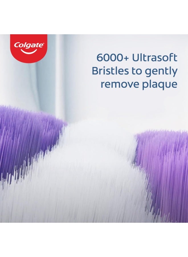 كولجيت فرشاة أسنان كولجيت بيريجارد جام إكسبيرت - فرشاة أسنان يدوية فائقة النعومة للبالغين (قطعة واحدة)، متعددة الألوان - Image 5