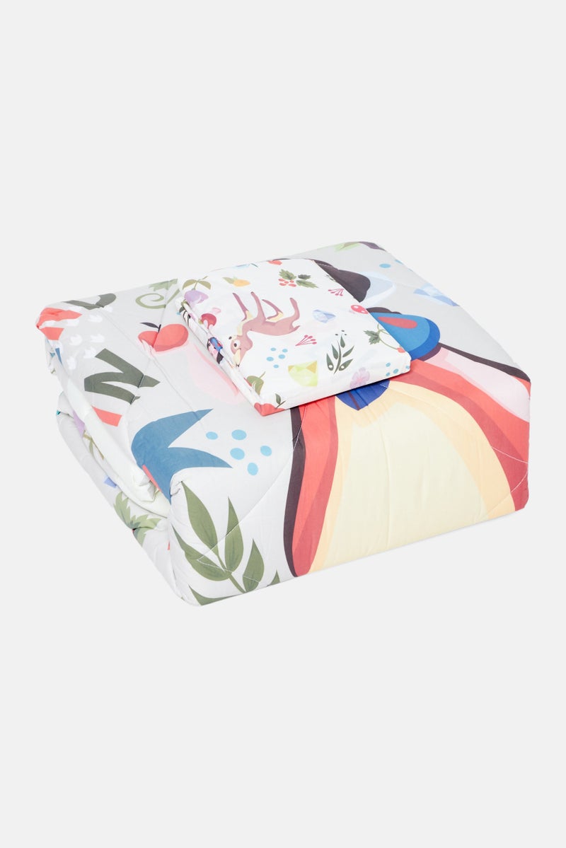 Disney 4 Pieces Comforter Set 160 x 240 cm, Gray Combo - Image 2