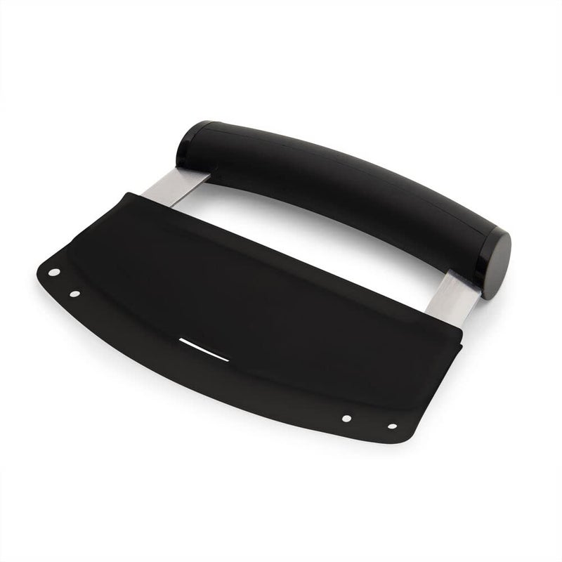 KitchenAid Mezzaluna Knife with Stainless Steel Curved Blade with Ergonomic Handle, 6 Inch, Black - Image 3