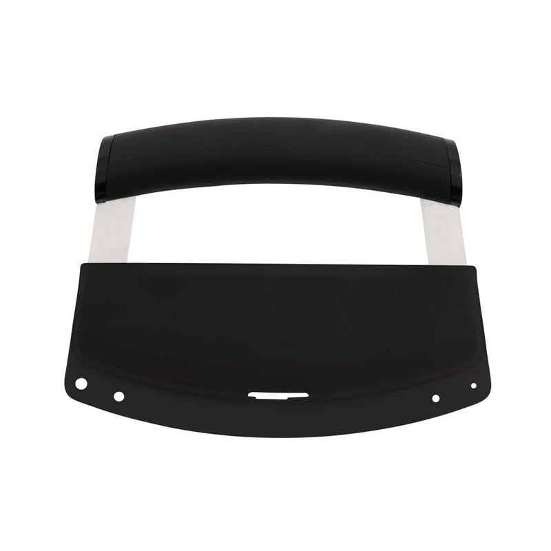 KitchenAid Mezzaluna Knife with Stainless Steel Curved Blade with Ergonomic Handle, 6 Inch, Black - Image 2