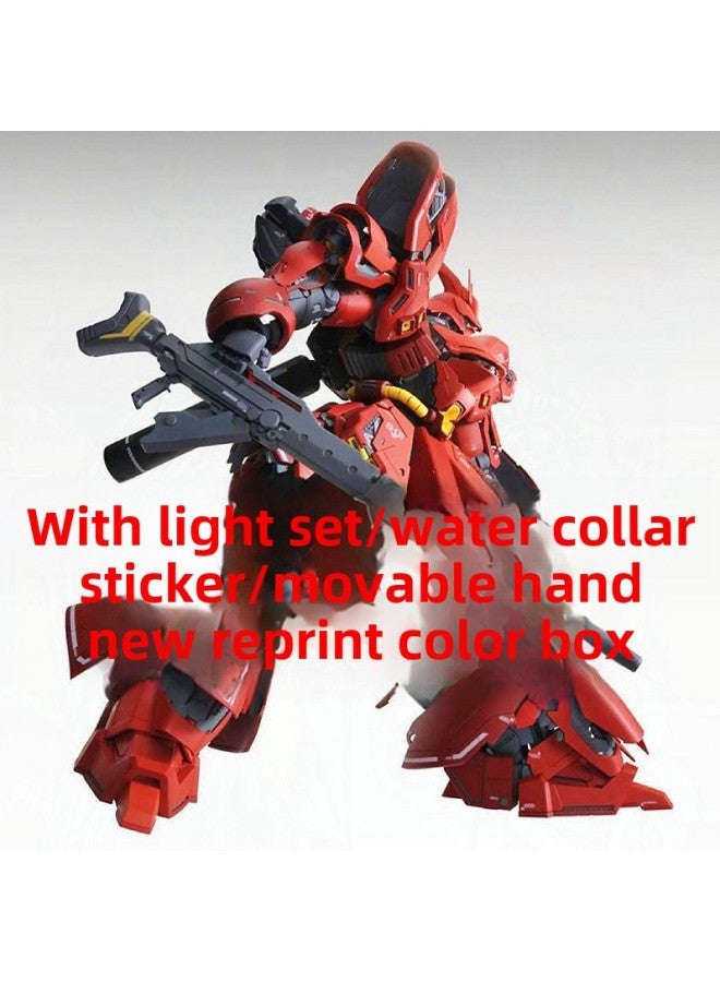 MG Daipan Shazabika Edition Gundam Platform Fuel Tank 6631 Primary Color 1:100 Color Box Other-Color:Black Box Electroplated Sazabi S [large Quantity And Full Tube] - Image 5