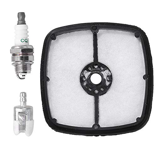 Anxingo SRM 225 Air Filter Tune Up Kit for Echo ES-210 GT-200 GT-225 HC-150 HC-225 PAS-225 PAS-265 PB-250 PE-225 SHC-225 SRM-210 SRM-225 A226001410 with bpm8y Spark Plug - Image 1