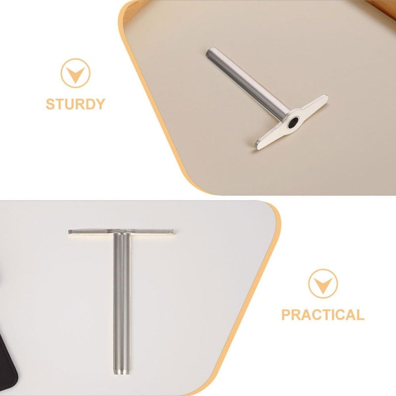 2 Sets Metal Hole Punch Tool Rubber Stopper Borer Manual Laboratory Craft Punch - Image 4
