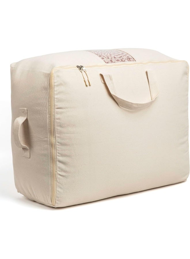 Generic VeraMia Soft Canvas Storage Bags with Zipper  - Image 1