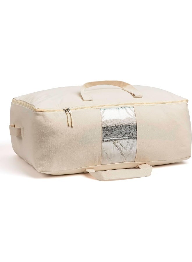 Generic VeraMia Soft Canvas Storage Bags with Zipper  - Image 2