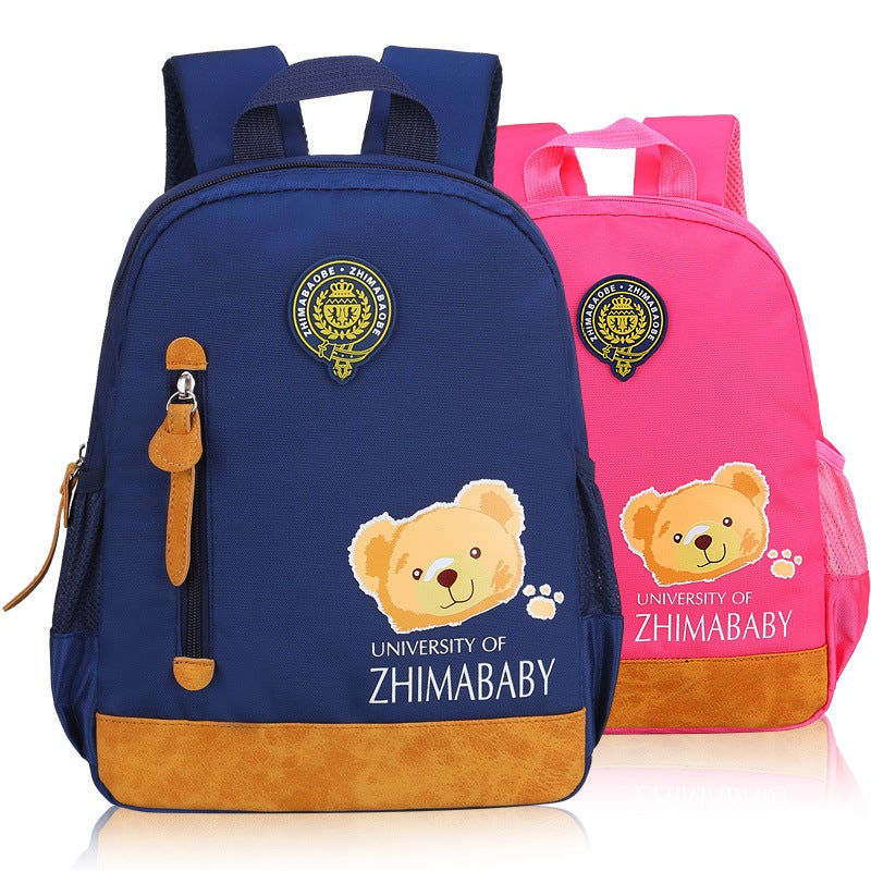 Kids Backpack Animal Print Nylon Lightweight Breathable Waterproof for School - Image 5