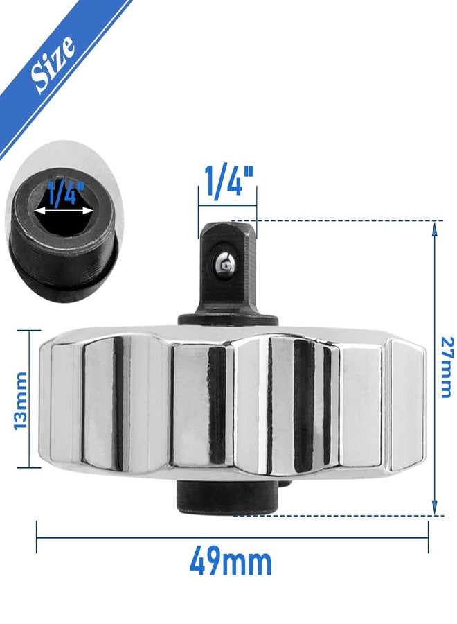 آيتش مفتاح ربط صغير من Eyech، أداة سقاطة مدمجة 3 في 1 للمساحات الضيقة، مثالية لإصلاحات السيارات والمشاريع المنزلية والمنزلية - Image 2
