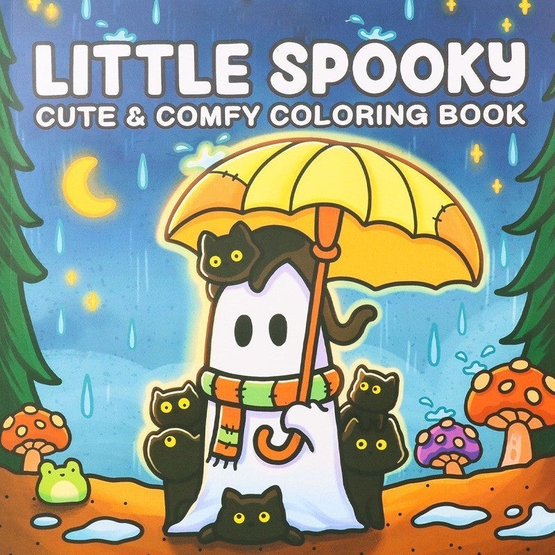 Ready-Made Coloring Books For Adults And Teenagers To Reduce Stress, Warm, Comfortable And Cute Animal Character Coloring Books - Image 1