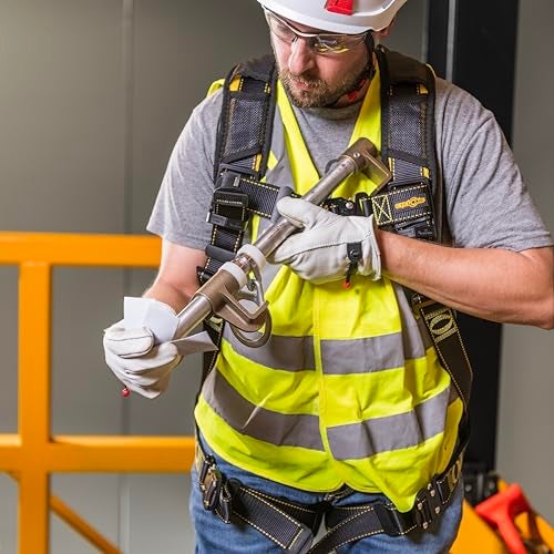 Guardian Fall Protection حارس 00101 بيمر 2000 | رافعة أفقية | تناسب العوارض من 3.5 إلى 14 بوصة بسمك يصل إلى 1.25 بوصة | تركيب بدون أدوات | متوافق مع OSHA و ANSI - Image 3