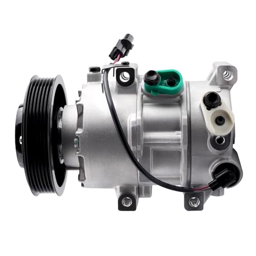Hsbang AC Compressor Compatible with Rio Accent 2012 2013 2014 2015 2016 2017 L4 1.6L Replace 977011R100,977011W600 Pre-filled with Compressor Oil - Image 1