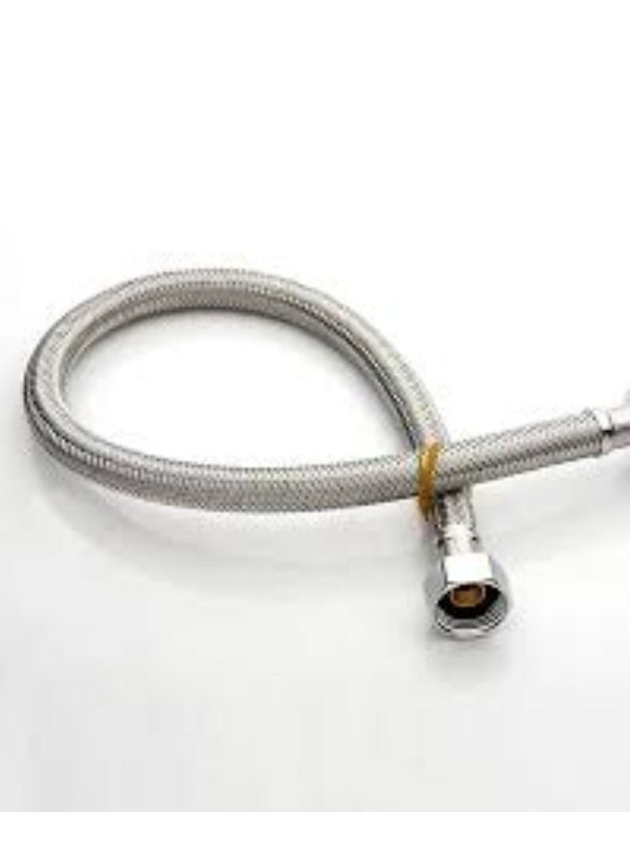 KNP KNP 30cm Braided Hose is a compact and durable hose ideal for various applications, including plumbing, irrigation, and other fluid transfer needs. - Image 2