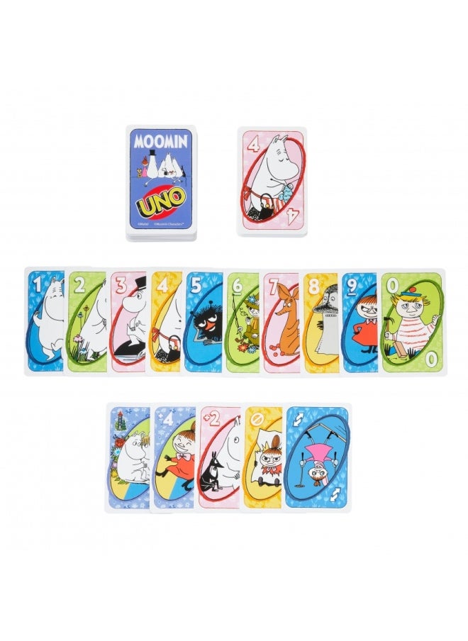 Mattel Games UNO Moomin Card Game  - Image 4
