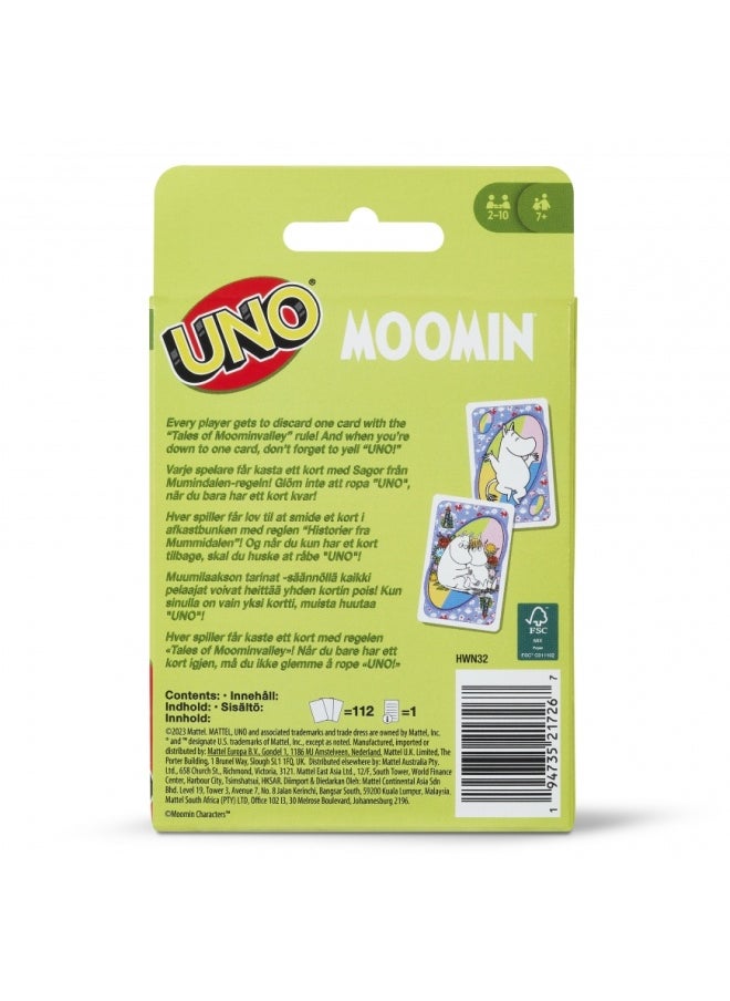Mattel Games UNO Moomin Card Game  - Image 3