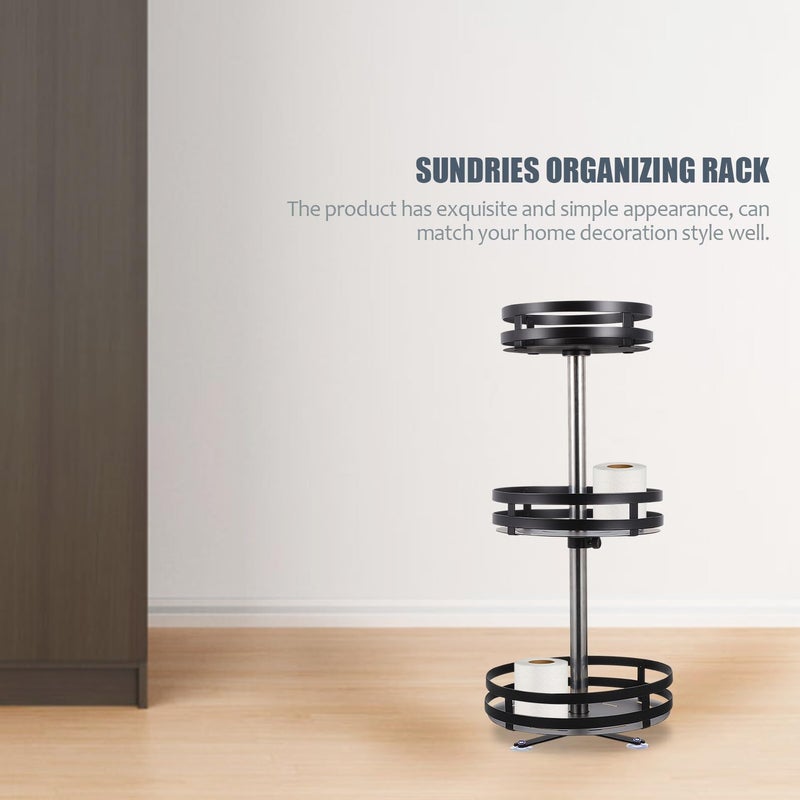360 Degree Rotating 3 Tier Spice Rack Organizer For Kitchen Pantry Storage - Image 5