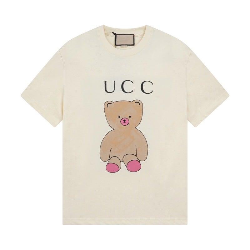 New Puppy Animal Pattern Series Printed Short-Sleeved T-Shirts For Men And Women, Versatile Loose Casual Fashion Short-Sleeved T-Shirts - Image 2
