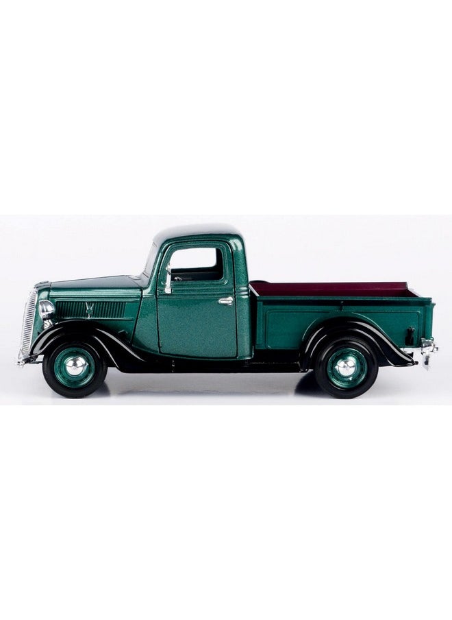 Motor Max Motormax 1937 Ford Pickup Truck Green 1:24 Diecast Car  - Image 2