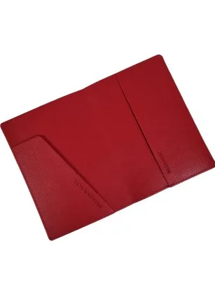 سميرنا Mira Passport Cover Passport Holder Dark Red