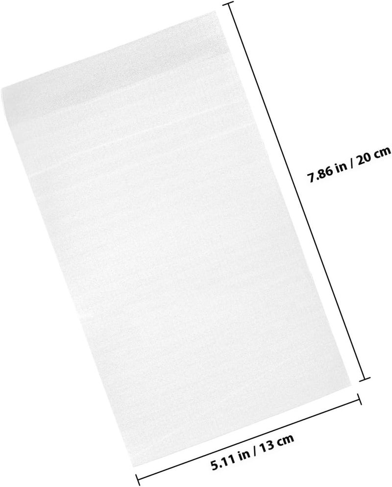 100pcs Foam Bubble Pouches 13x20cm Double-sided Laminated Shipping Sleeves for Fragile Items Glassware Electronics Packing and Moving Supplies - Image 2