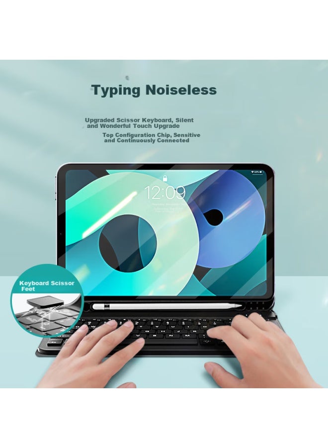 Suoying Apple Ipad Pro Keyboard Case, Integrated 11-inch Magic Keyboard And Mouse Set 21/20/18 Models, Tablet Stand, External Bluetooth, With Stylus - Image 3