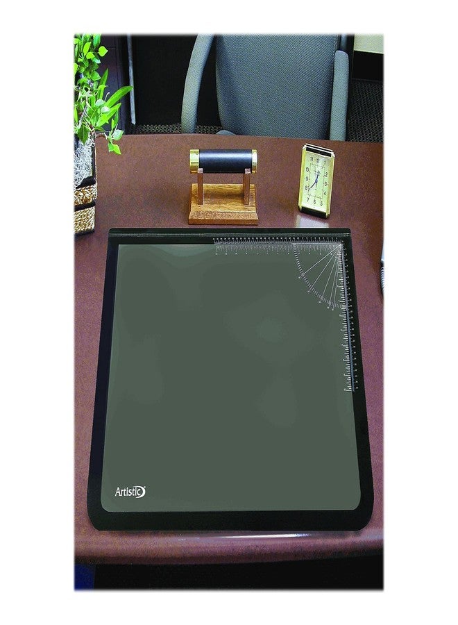 Artistic 41200 Desk Pad w/Cover Sheet 20-Inch x31-Inch Black - Image 4
