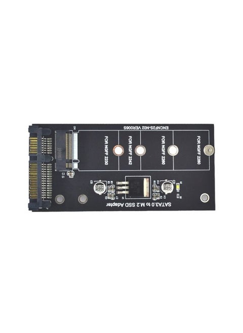 ENCNF2S-N01 NGFF To SATA3 Transfer Card M.2 KEY B-M SSD To 6Gbps Interface Conversion Adapter Without Baffle