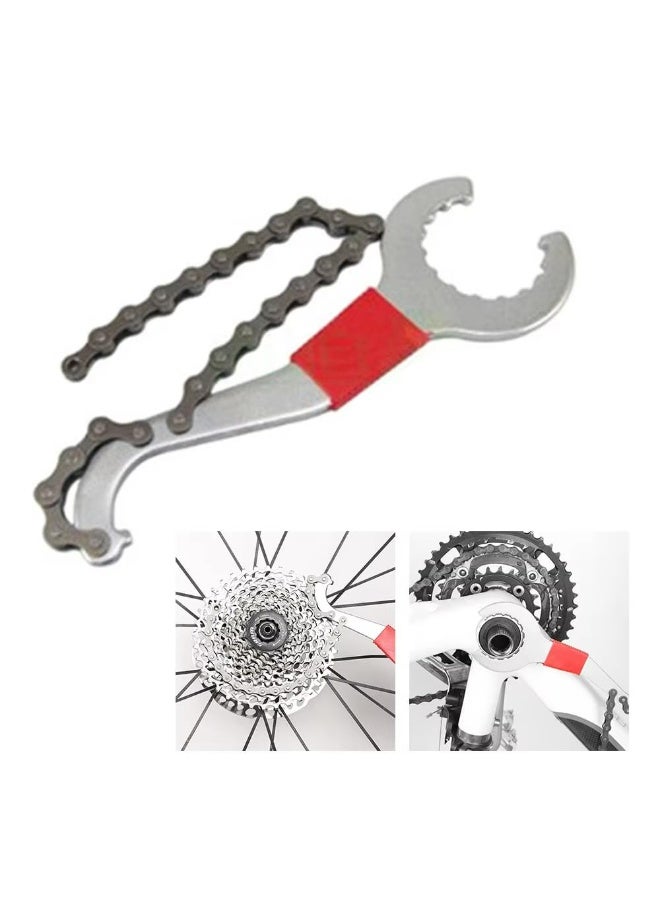 5-Piece Bicycle Repair Kit – Professional-Grade Chain Breaker, Crank Puller, Cassette Tool, & Flywheel Extractor Set (Chrome Vanadium Steel) - Image 5