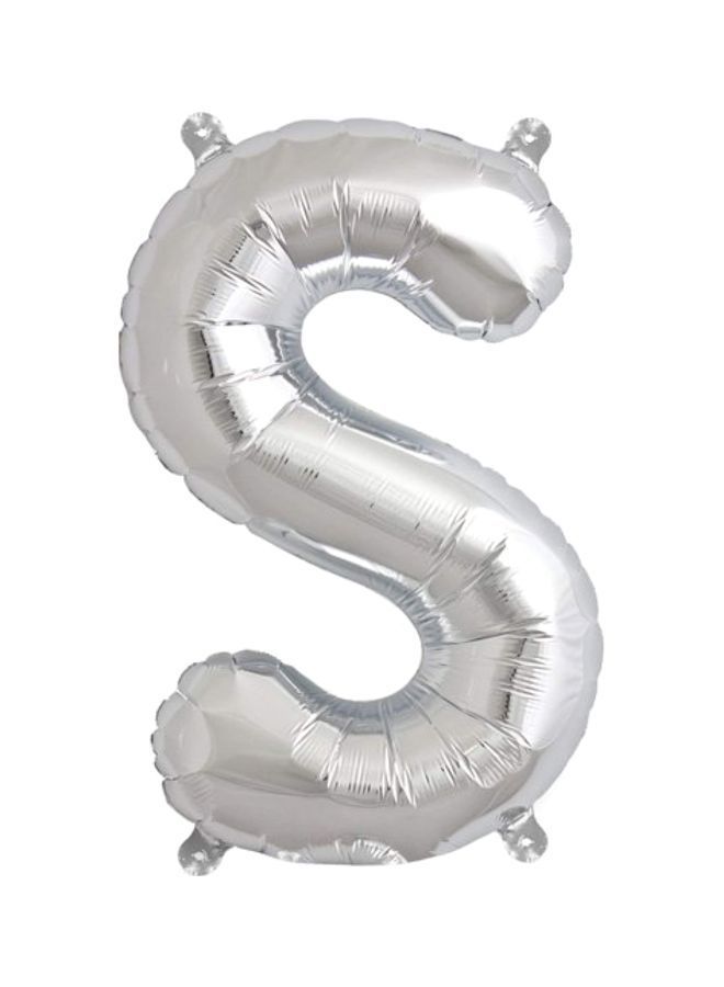 NIBEMINENT S-Shaped Foil Balloon 275028 16inch