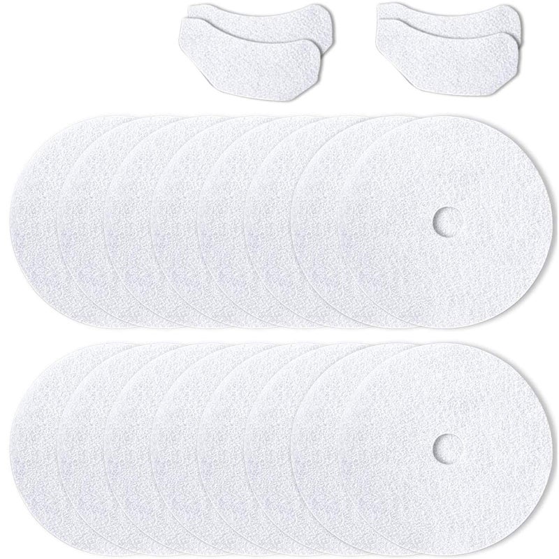 Polyester Upgrade20 PCS Dryer Exhaust Filter for Panda by Beaquicy Lint Filter Cloth Dryer Replacement for Panda Sonya Magic Chef Avanti Dryers Includes 16 Exhaust Filters 4 Air Intake Filters