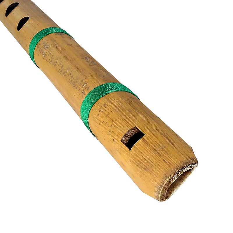 MUSTANG Bamboo Flute Bansuri, Set of 2, Fipple & Transverse, For Kids - Image 4
