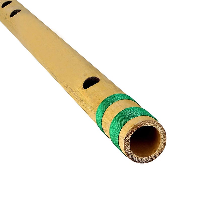 MUSTANG Bamboo Flute Bansuri, Set of 2, Fipple & Transverse, For Kids - Image 5