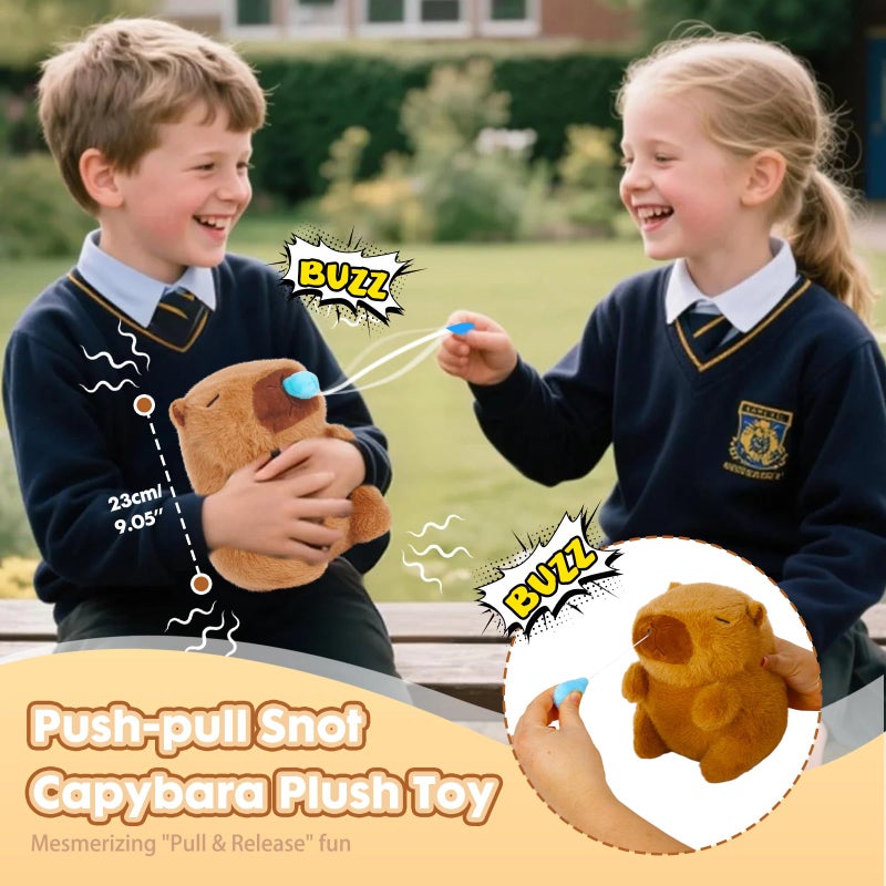 YOYTOO Capybara Gifts For Girls  Kids Capybara Plush Toys Set With Capybara Stuffed Animal  Secret Diary  Ballpoint Pen  Stickers  Birthday Gifts For Little Girls Age 5 6 7 8 9 10-12 Years Old - Image 4