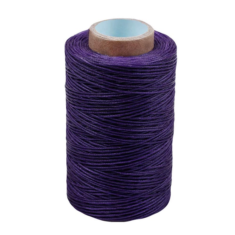 Colorful 284Yards Leather Sewing Waxed ThreadPractical Long Stitching Thread for Leather Craft DIYBookbindingShoe RepairingLeather Projects