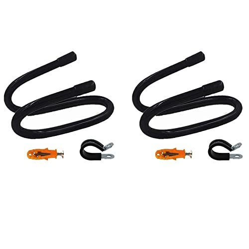 Pmsanzay Pack of 2, Keyboard Mouse Wall Mount Wall Holder Wall Rack - No Keyboard No Mouse - Image 2