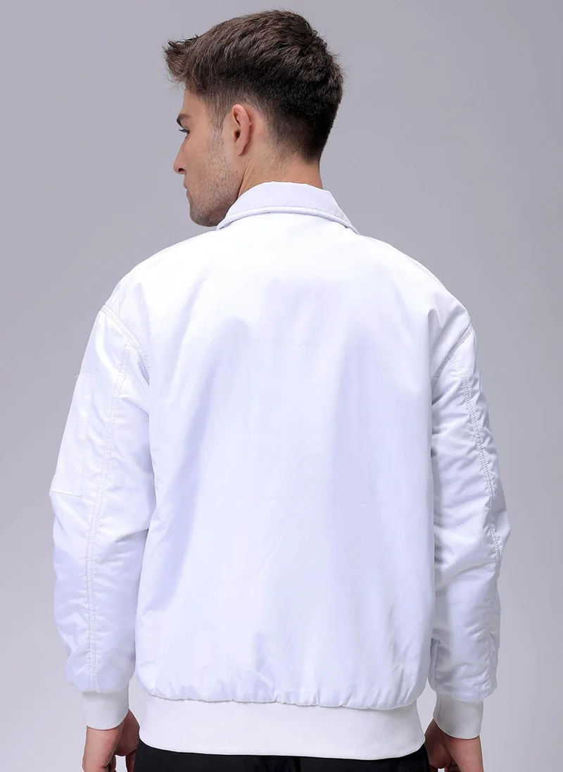 ذا انديان كراج كو Men Slim Fit Solid Puffer Jackets