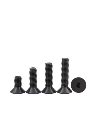 Cap Screws 50pcs Socket Screw Set M2 M2.5 M3 M4 M5 M6 M8 Flat Head Countersunk Head Black Grade Alloy Steel Hex Socket Head Cap Screw Screws Fastener (Size: 20mm Type: M6) - pzsku/Z62DAC3745DD65046A2CFZ/45/_/1722327342/30288a53-a5b2-44f4-8964-883a3371aaff