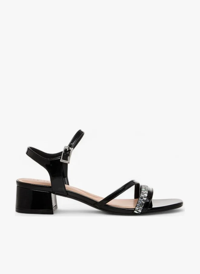 Celeste Women Embellished Block Heel Sandals