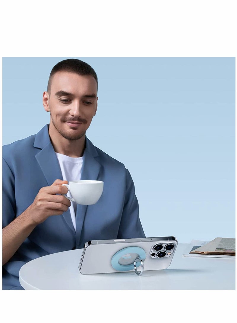 Y&D Magnetic Phone Grip , Ring Holder, Adjustable Kickstand Designed For iPhone 14 13/ 13 Mini / Pro/ Pro Max, 12 Max - Image 3