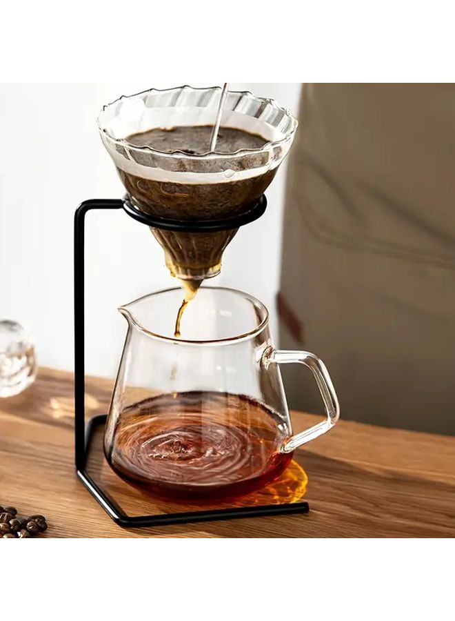 Retro Iron Coffee Filter Cup Holder Universal Drip Stand For Pour Over Brewing - Image 4