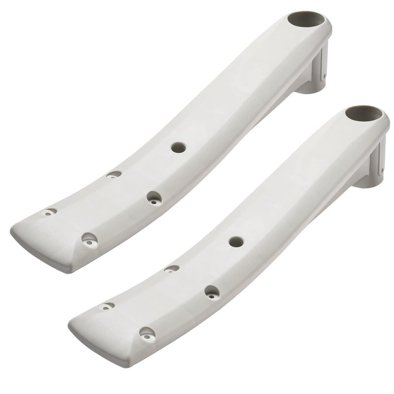 Deck Support 1600001PG for Above Ground Swimming BiltMor ladders or Pool Steps Pearl Gray  2Pack