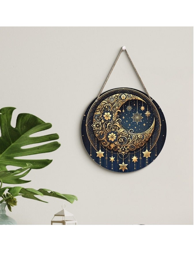 OASIS-TH Ramadan Wooden Decoration For Door Wall Hanging - Image 1