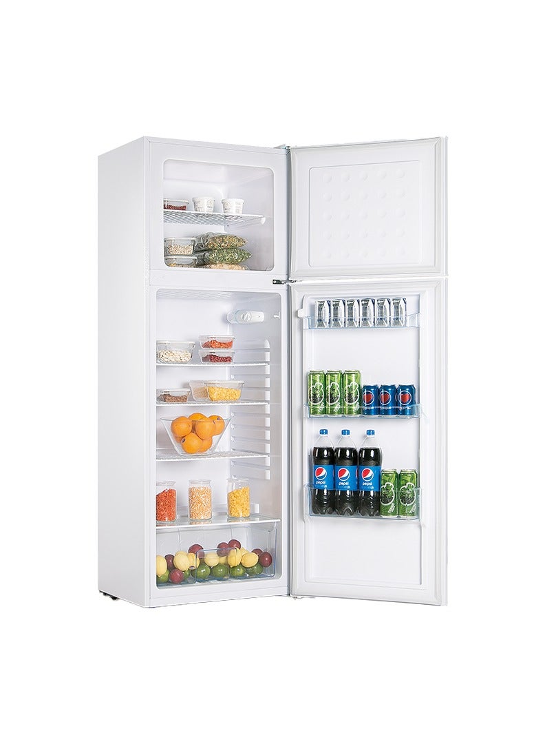 Dansat Refrigerator Double Doors, 10.2 ft.cu - DAN1020DF White - Image 2