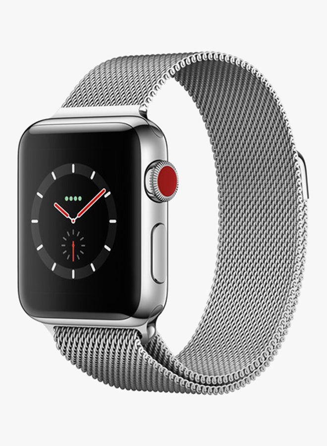 Halamodo Watch Band,Compatible with Apple Watch 7/SE/6/5/4/32, 42/44/45MM Metal Mesh Loop Magnetic Clasp Bands,Stable Fixed Won't Seperate - Image 2